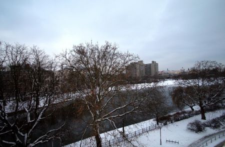 Blick vom Balkon