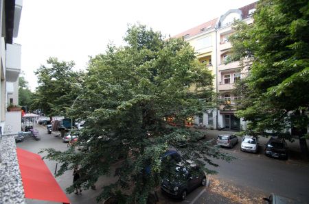 Blick vom Balkon