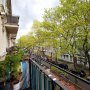 Blick vom Balkon