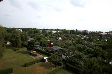 Blick vom Balkon