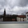 Blick vom Balkon