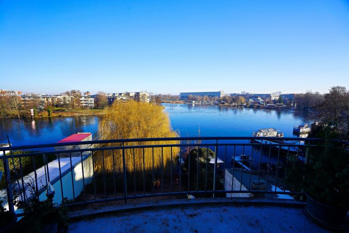 Ausblick Balkon